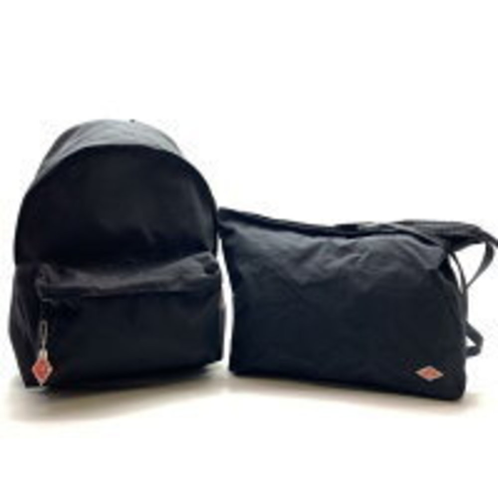 VERSACE Bondage Smartphone Shoulder Case Bag Nylon Leather Black